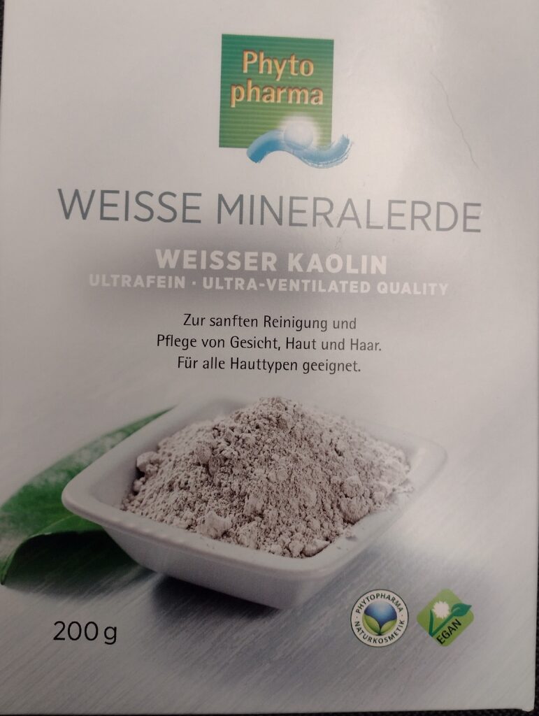 Weisse Mineralerde
