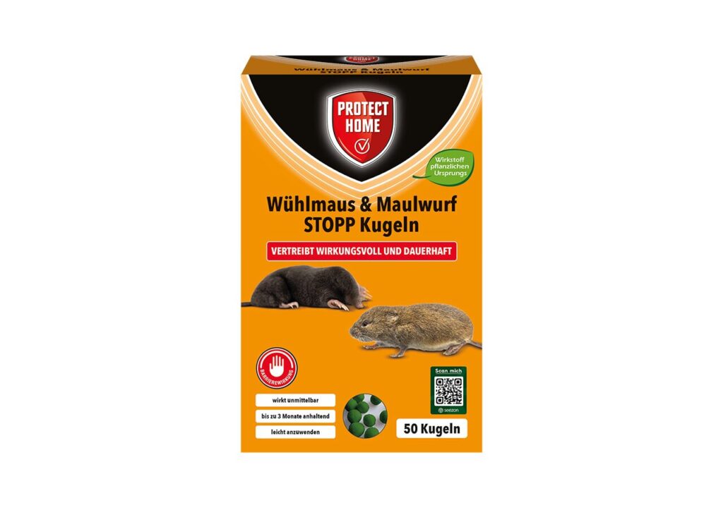 Wühlmaus und Maulwurf STOPP